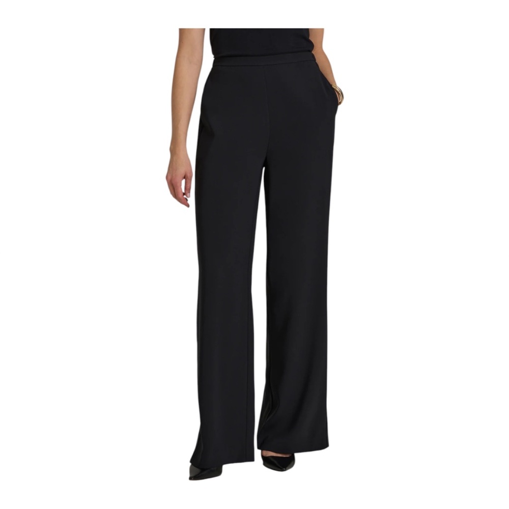 American Tall Ultra Wide Leg Crepe Dress Pants
